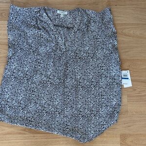 Chaus Black and White Blouse